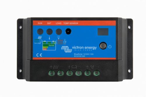 Victron Energy BlueSolar PWM-Light 12/24V-20A 12V / 24V 20A napelemes töltésvezérlő