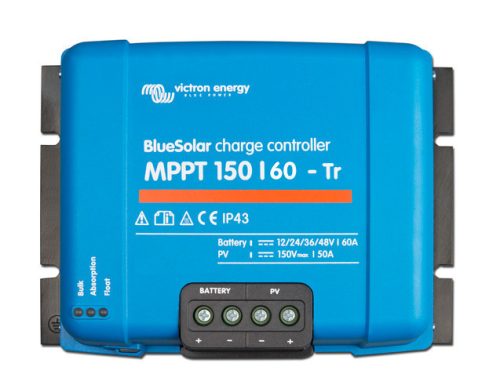 Victron Energy BlueSolar MPPT 150/60-Tr 12V / 24V / 36V / 48V 60A napelemes töltésvezérlő