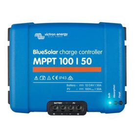   Victron Energy BlueSolar MPPT 250/100-Tr VE.Can 12V / 24V / 36V / 48V 100A napelemes töltésvezérlő