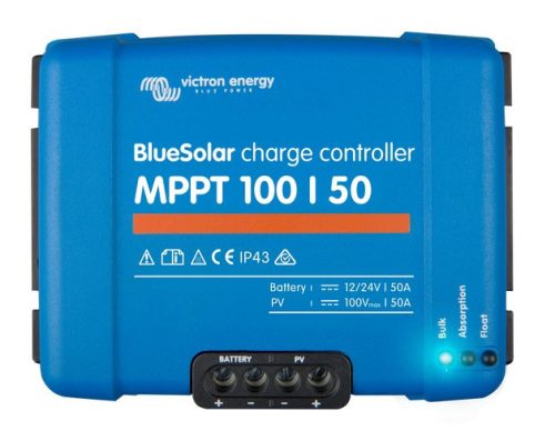 Victron Energy BlueSolar MPPT 250/100-Tr VE.Can 12V / 24V / 36V / 48V 100A napelemes töltésvezérlő