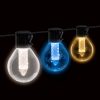 Smart szolár fényfüzér - 15 db fehér LED - állítható színhőmérséklet - 7,5 m 