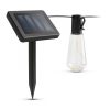 Smart szolár fényfüzér - 30 db RGBIC LED - 13 m - bluetooth