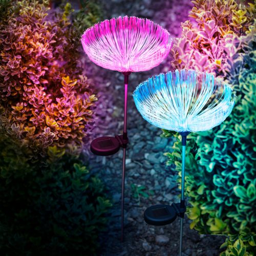 Száloptikás szolár medúza-80cm
