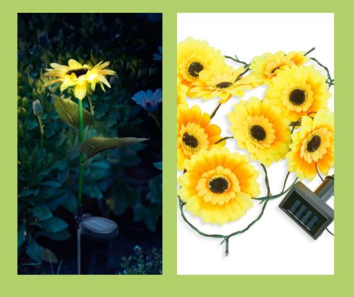 Napraforgó csomag, napelemes