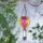 Felakasztható szolár lámpa - hőlégballon - lángeffekt