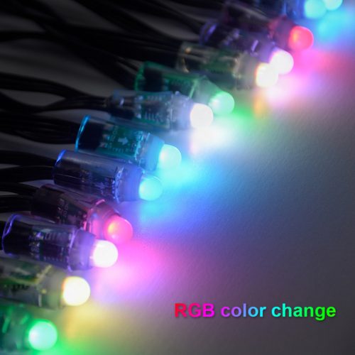 Smart fényfüzér 5m-50 RGB LED