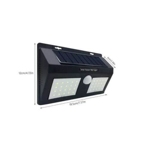 Court Napelemes 40 LED-s Mozgásérzékelős lámpa