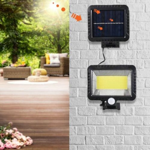 Mozgásérzékelős reflektor különálló panellel