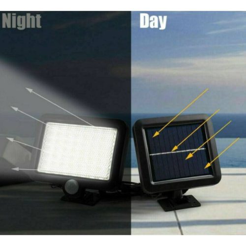 Court Napelemes Mozgásérzékelős lámpa külön panellel