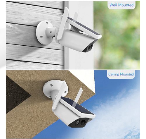 Wifis Telefonról Vezérelhető Napelemes IP Kamera 2Mp