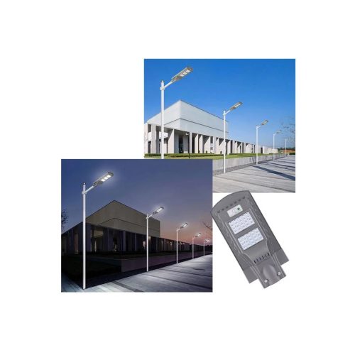 60W Utcai Napelemes  Lámpa