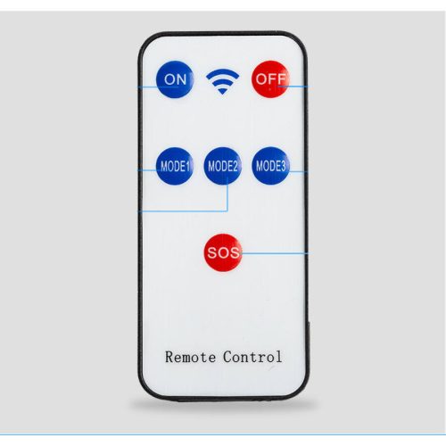 Napelemes Lámpa Alkonyat és Mozgásérzékelővel, Távirányítóval 60W-126LED