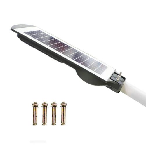 Extra erős fényű napelemes lámpa, mozgásérzékelő, távirányító - 800W