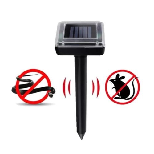 4db Napelemes Vakond-és Kártevő Riasztó