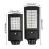 160 LED-s Napelemes Utcai LED Lámpa Távirányítóval 240w
