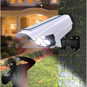   Napelemes Mozgásérzékelő Álkamera és Lámpa -távirányítóval