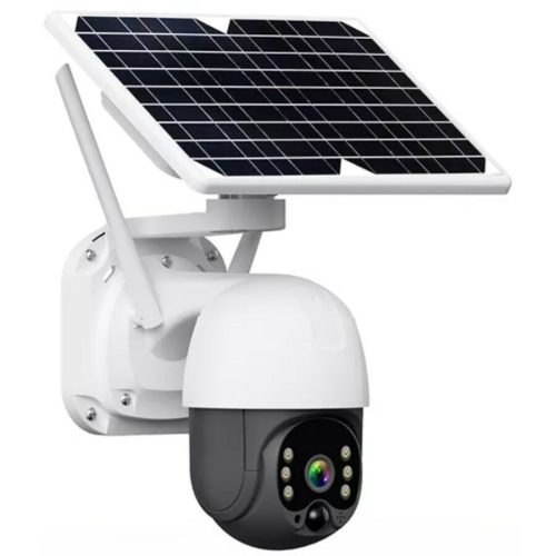 4G Sim kártyás vezeték nélküli napelemes IP kamera 1288P-3MP ICSee Appal