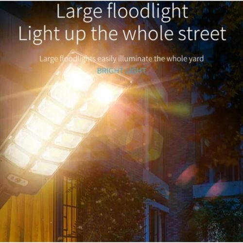 W789B-4 LED-es Napelemes Mozgásérzékelős Lámpa