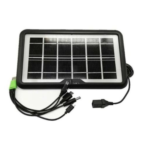 Univerzális Napelemes Töltő Panel 6V 8W