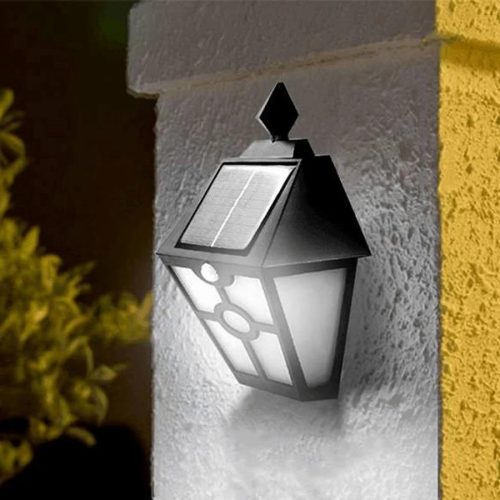 Napelemes Fali Lámpa