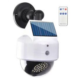 Napelemes Lámpa és Biztonsági Álkamera jx5116