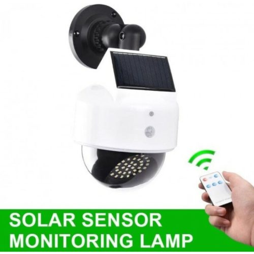 Napelemes Lámpa és Biztonsági Álkamera jx5116