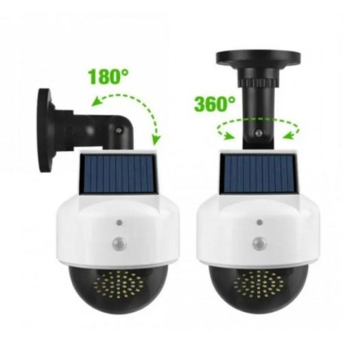 Napelemes Lámpa és Biztonsági Álkamera jx5116
