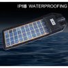 LED-es utcai napelemes lámpa mozgásérzékelővel -300W