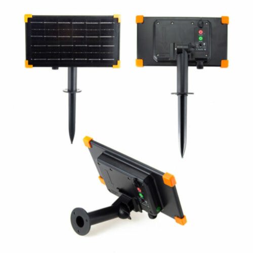 Kültéri napelemes LED-es meleg fehér égősor 12,5m