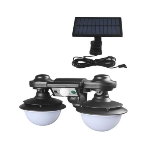 Kültéri Mozgásérzékelős Napelemes LED Lámpa Távirányítóval