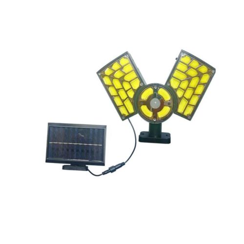 Kültéri Napelemes Mozgásérzékelős, Állítható Fejes Lámpa