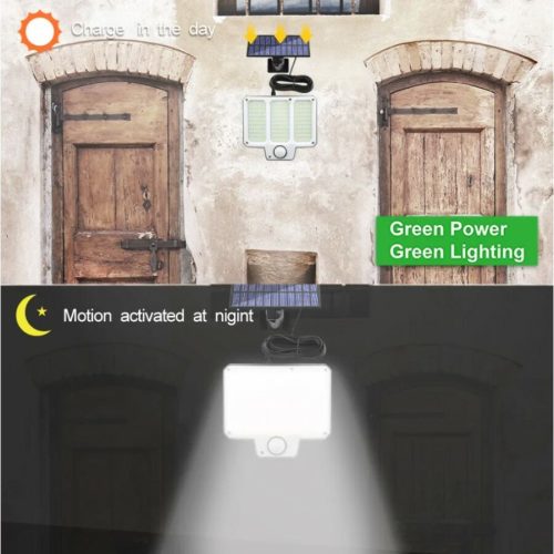 Állítható Napelemes Lámpa Mozgásérzékelővel