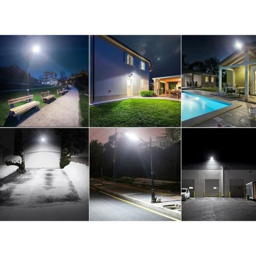 Mozgásérzékelő Utcai Napelemes LED Lámpa 400W