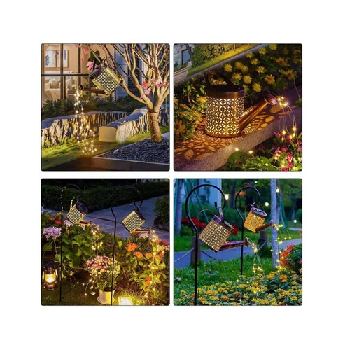 Napelemes Fém Locsolókanna 