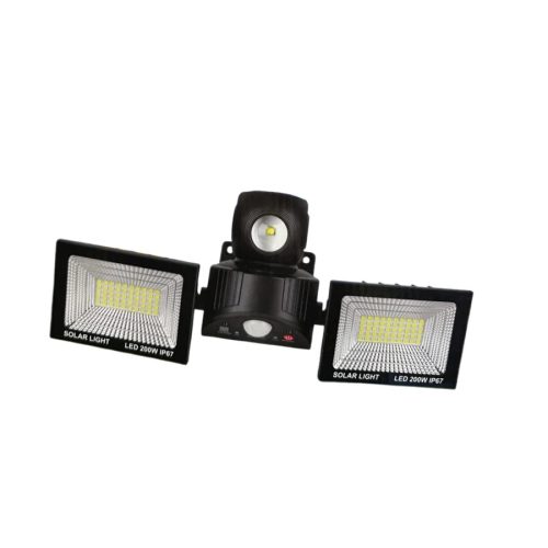 200W Dupla LED Reflektor Mozgásérzékelővel és Távirányítóval