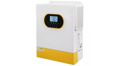 Qoltec Hybrid Napelemes Inverter Off-Grid 3.5kVA | 3.5kW | 24V | 100A | MPPT | LCD | BMS | Tiszta Szinuszhullám
