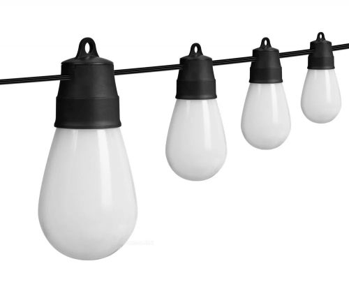 Smart fényfüzér, 30 db villanykörte izzó, 14,37 m