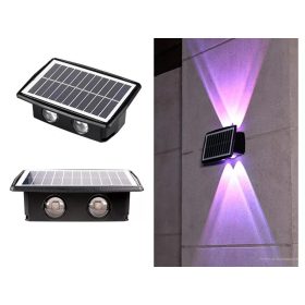 Napelemes fal megvilágító lámpa