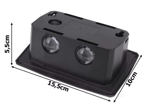 Napelemes fal megvilágító lámpa