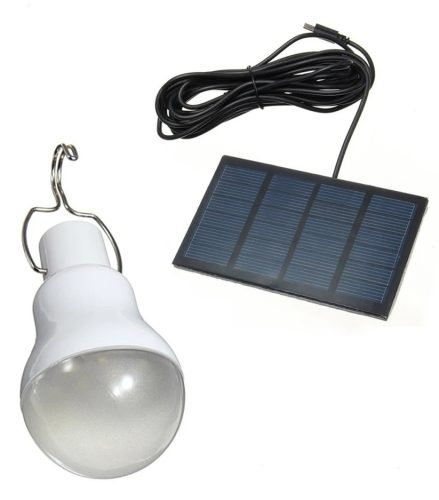 Napelemes kemping LED lámpa