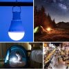 Napelemes kemping LED lámpa