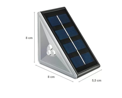 Napelemes lépcső világítás (2db)