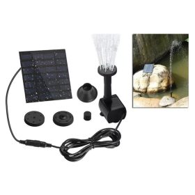 Napelemes kerti tó szökőkút