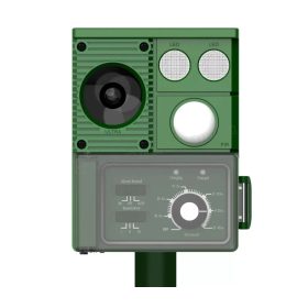   Napelemes akusztikus és ultrahangos állatriasztó, Nyest Kutya Macska Vad és Madár riasztó