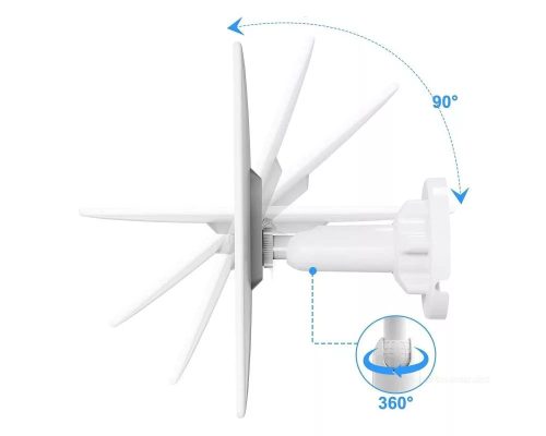 Napelemes telefon és kamera töltő 5W micro USB és USB-C csatlakozással