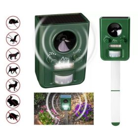   Ultrahangos|napelemes Multi Frekvenciás kisállat riasztó Gardigo Solar