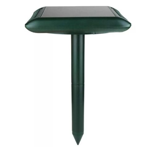 Napelemes vakondriasztó vibrációs és akusztikus riasztással