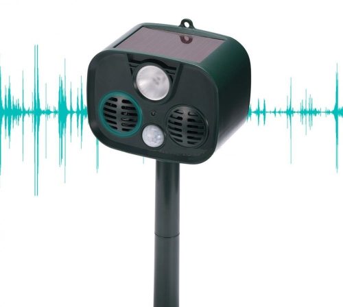 Ultrahangos napelemes Kutya Macska Nyest riasztó