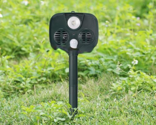 Ultrahangos napelemes Kutya Macska Nyest riasztó