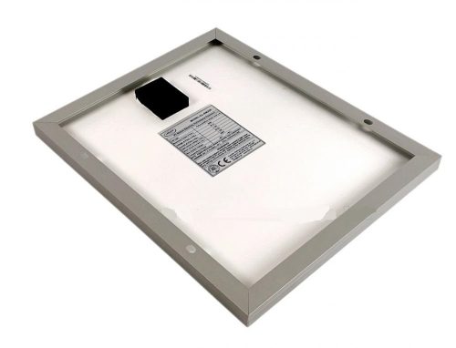 12V 20 Watt napelemes töltő szett töltésvezérlővel